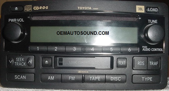 Toyota tundra sequoia 6 CD radio JBL 6-DISC CD 86120-0C120